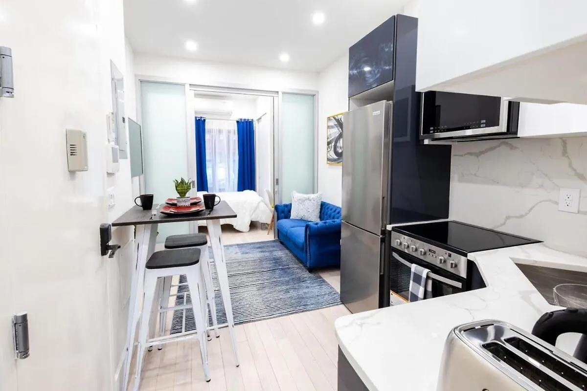 317-1An - New Modern 1Br W&D Walk To Central Park New York Apartman