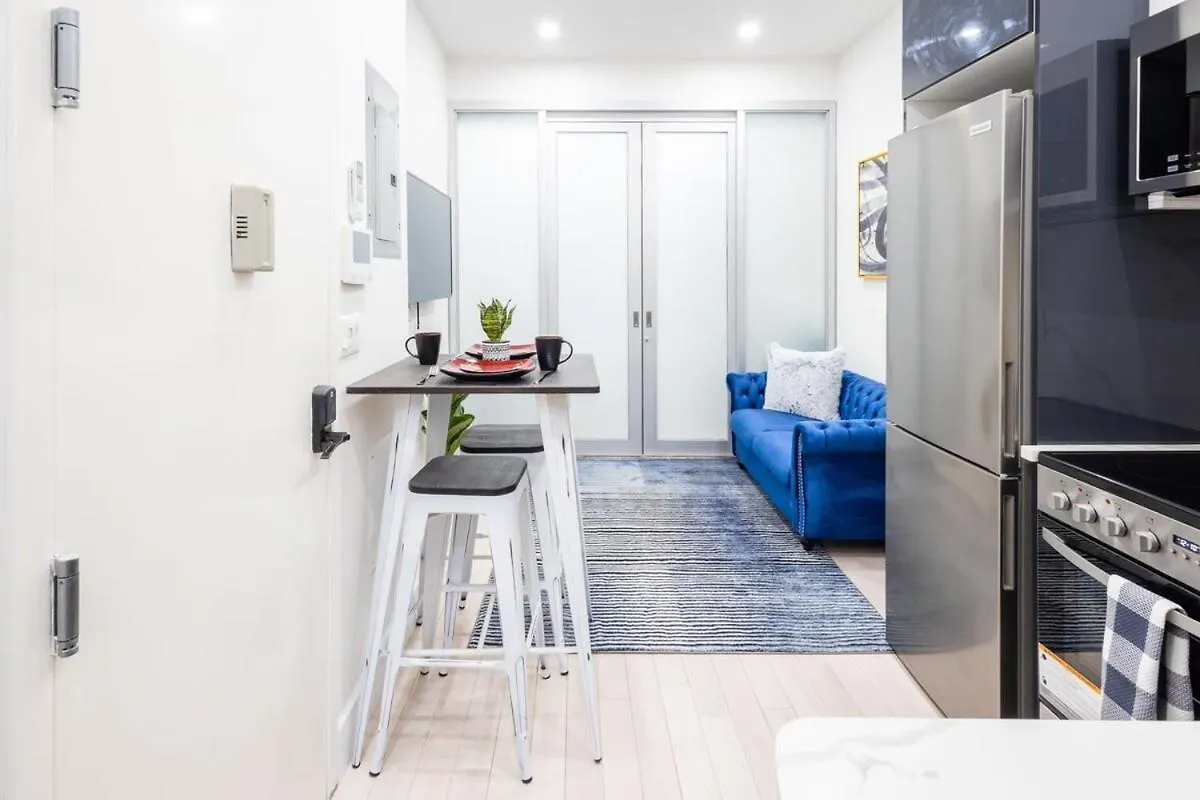 317-1An - New Modern 1Br W&D Walk To Central Park New York Apartman